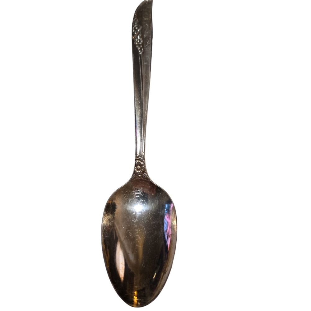 Oneida Lilac Time Silverplated Tablespoon